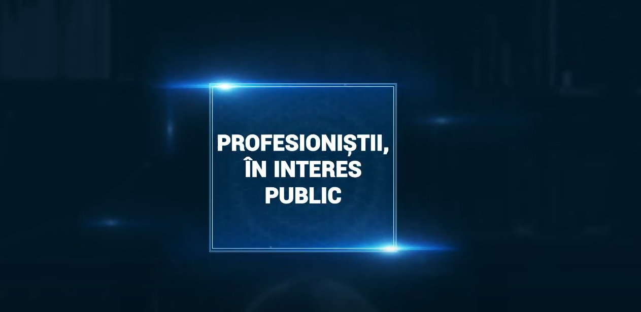 #LIVE acum pe CECCAR TV - Prima ediție a emisiunii „Profesioniștii, în interes public”