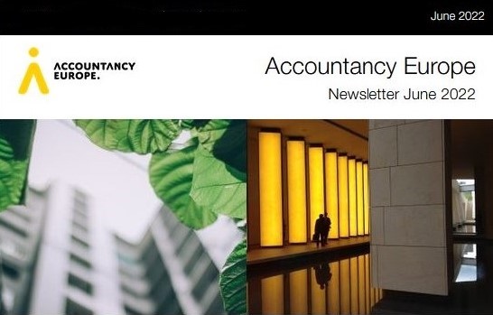 Buletinul de știri Accountancy Europe – iunie 2022
