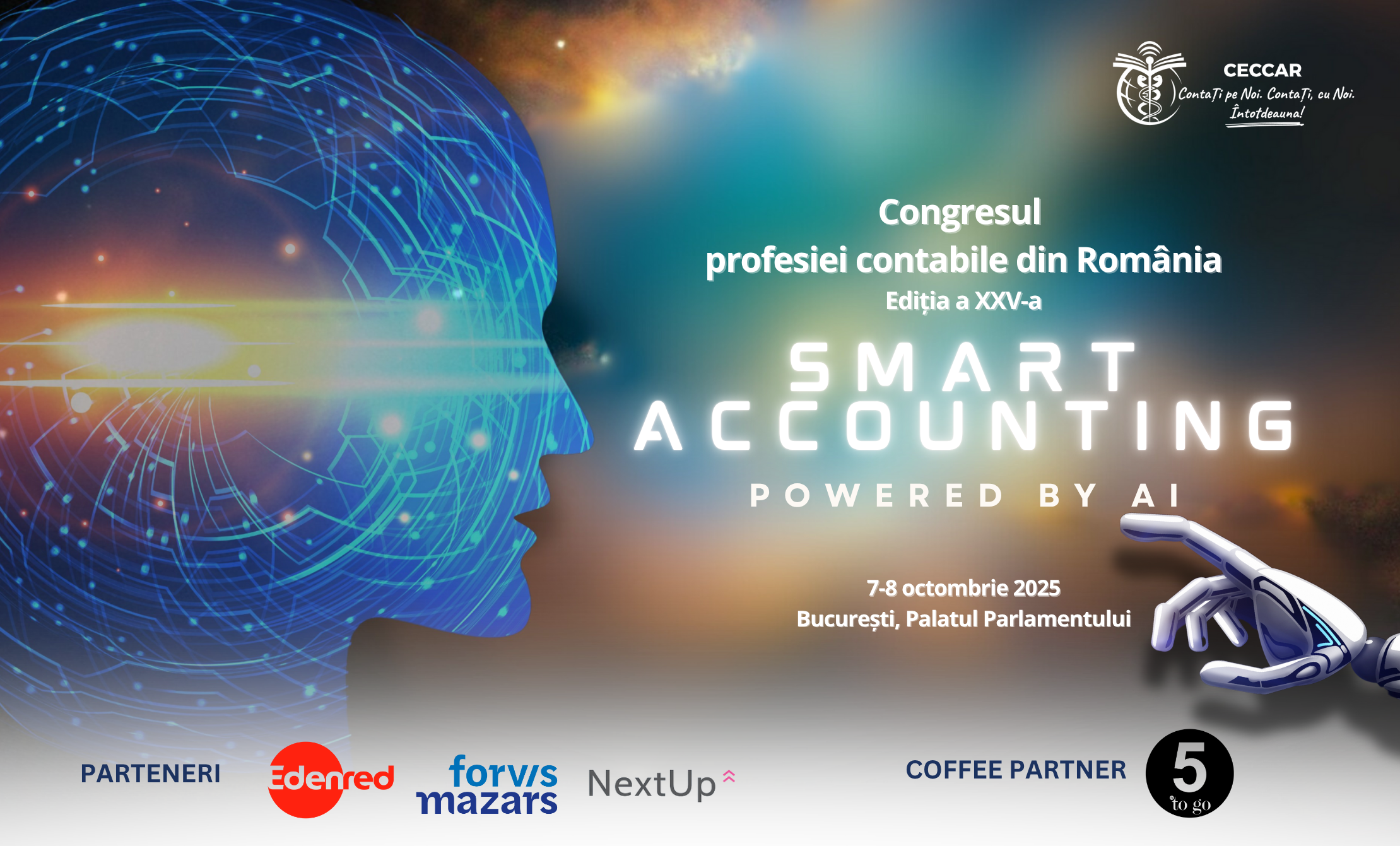 Congresul profesiei contabile din România, ediția a XXV-a – SMART ACCOUNTING powered by AI